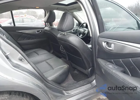 2015 Infiniti Q50 из США, поврежденный, VIN JN1BV7AR2FM405023